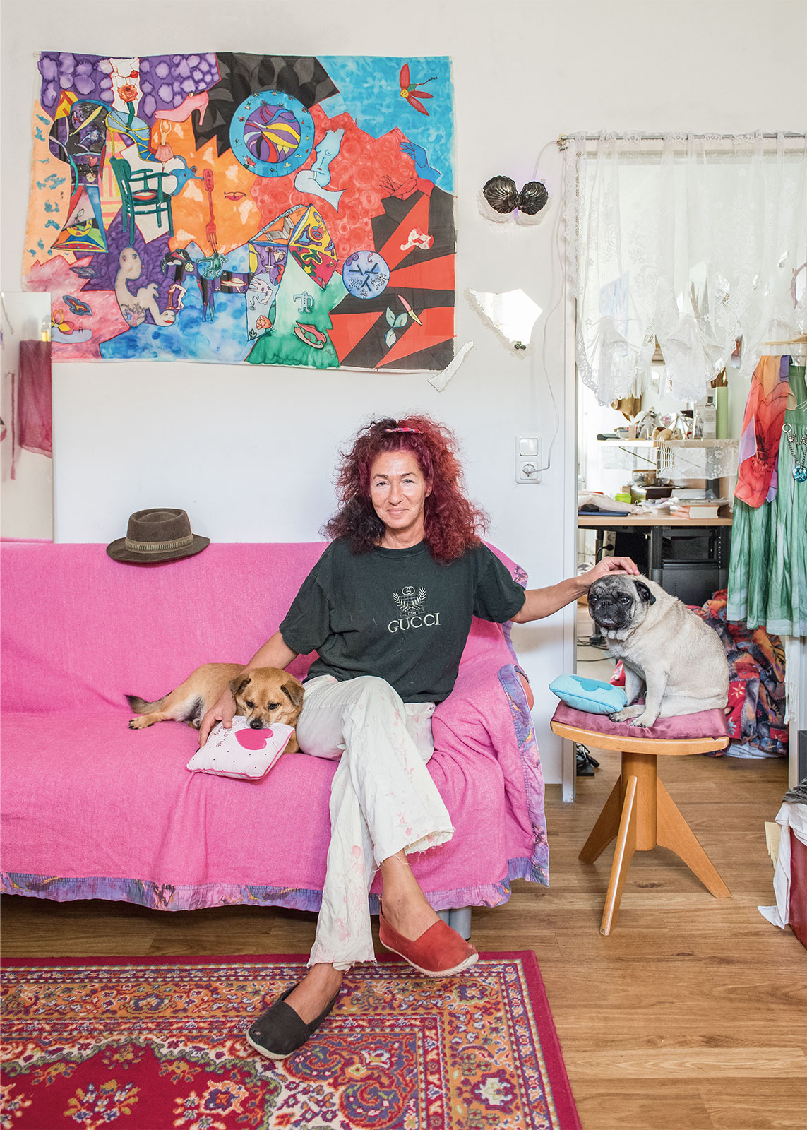 Bild aus der künstlerischen Arbeit In Frankfufurter Gesellschaft von Anna Pekala