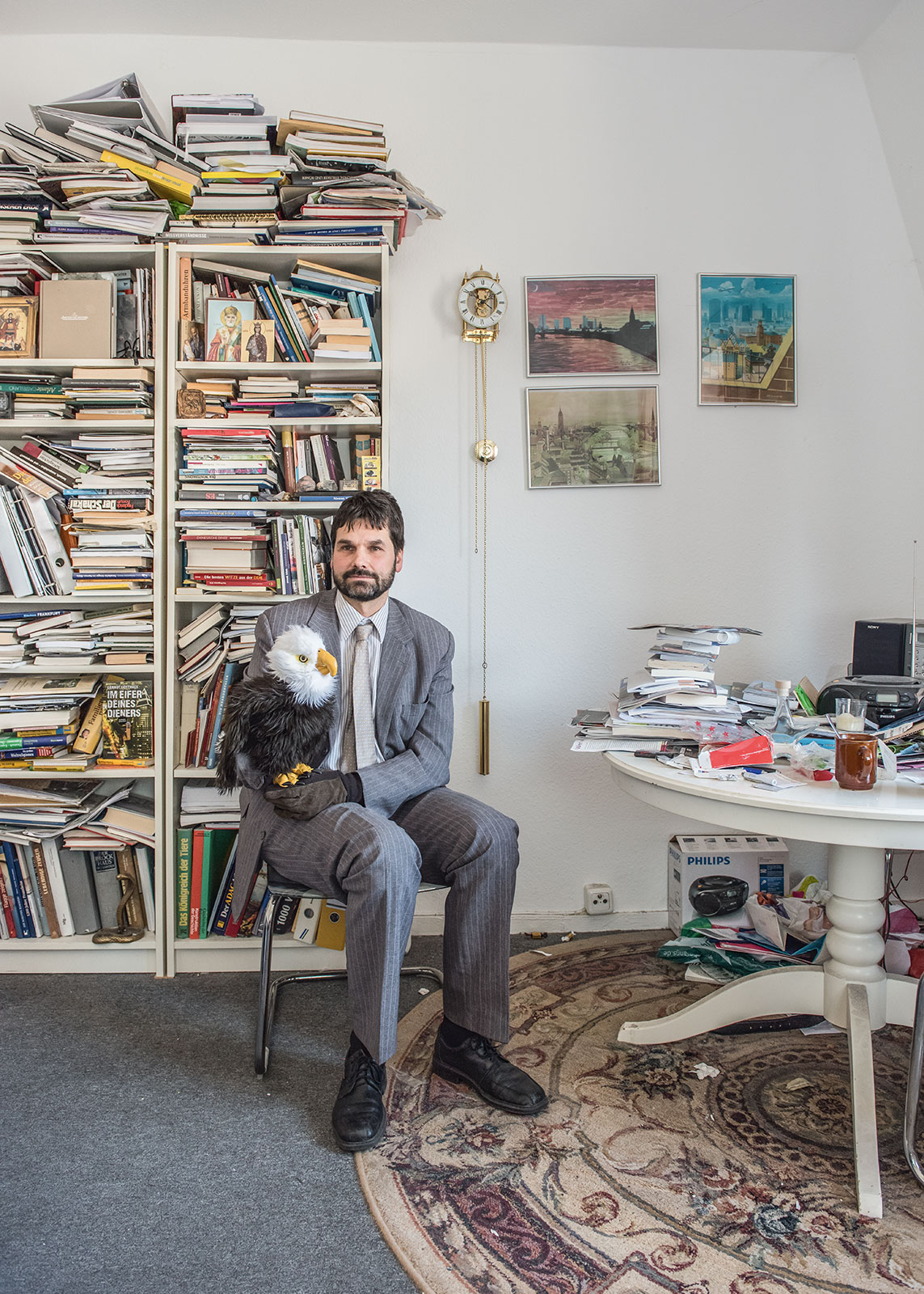 Bild aus der künstlerischen Arbeit In Frankfufurter Gesellschaft von Anna Pekala