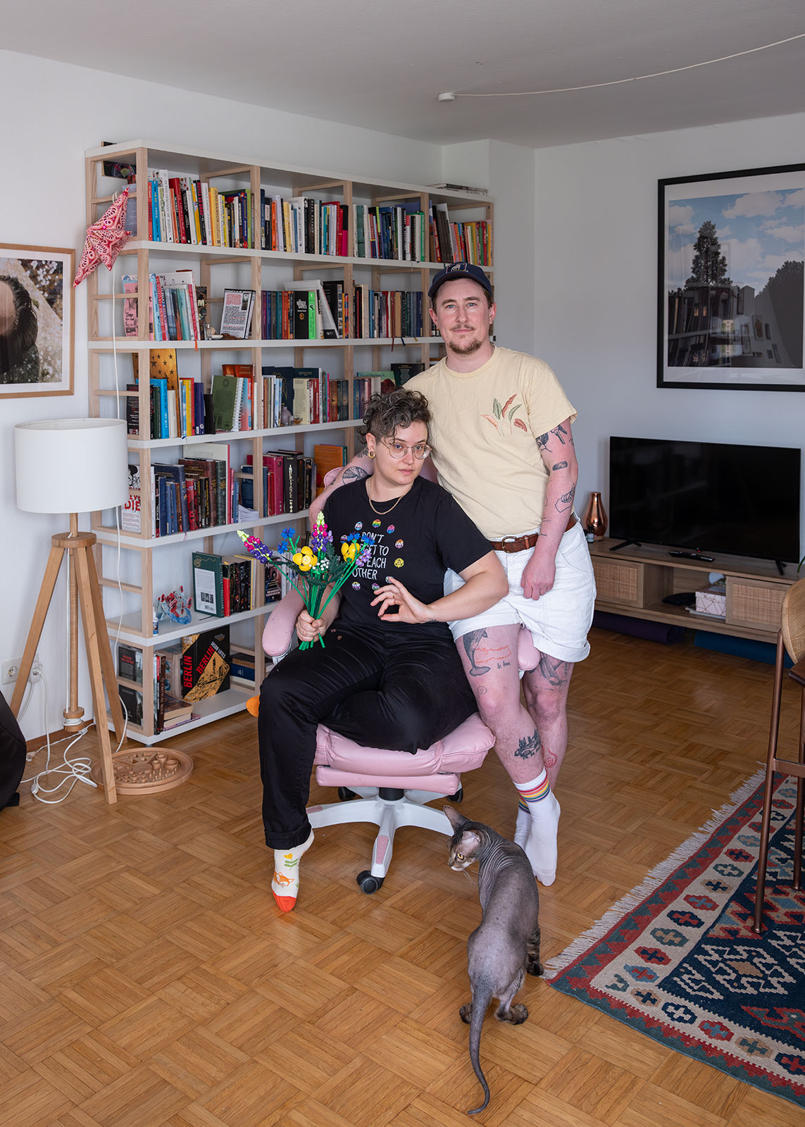 Bild aus der künstlerischen Arbeit In Frankfufurter Gesellschaft von Anna Pekala