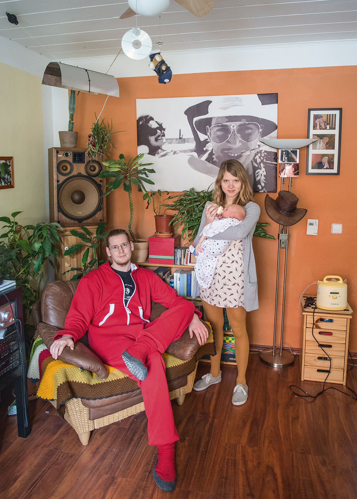 Bild aus der künstlerischen Arbeit In Frankfufurter Gesellschaft von Anna Pekala