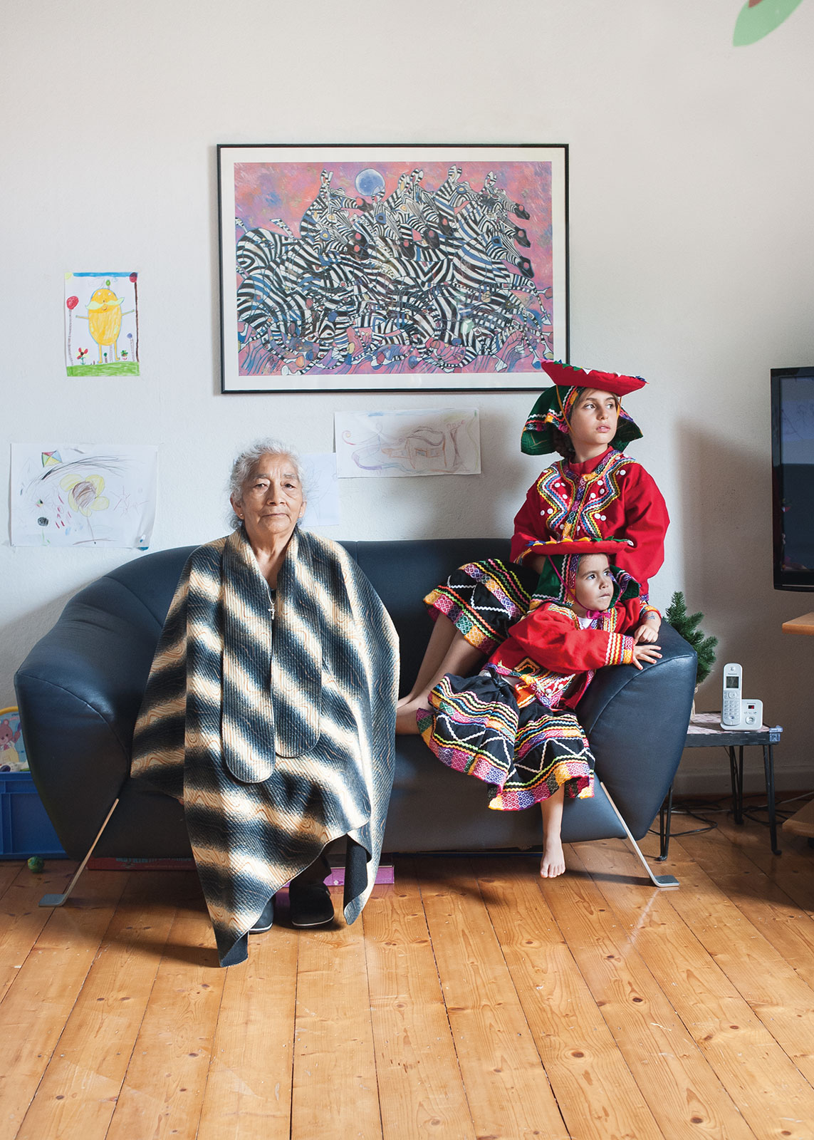 Bild aus der künstlerischen Arbeit In Frankfufurter Gesellschaft von Anna Pekala