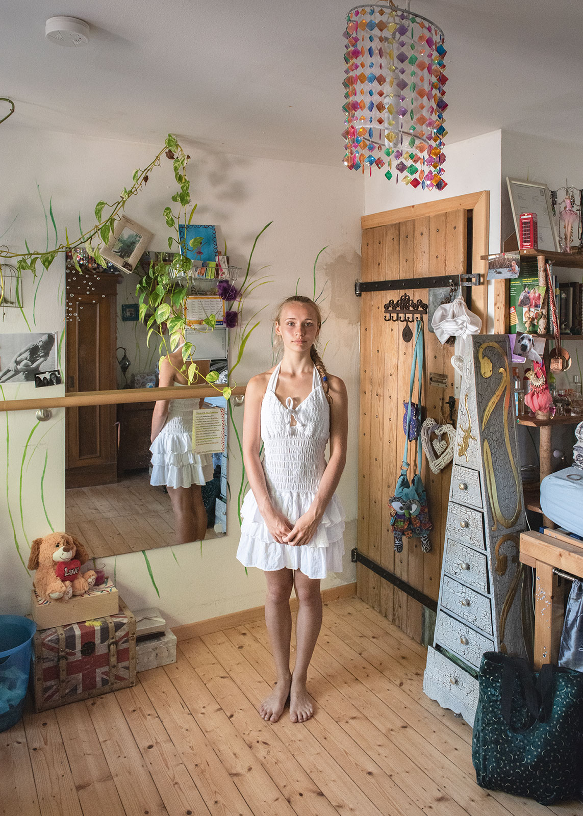 Bild aus der künstlerischen Arbeit In Frankfufurter Gesellschaft von Anna Pekala