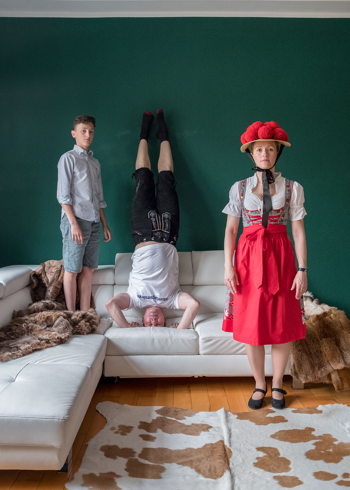 Bild aus der künstlerischen Arbeit In Frankfufurter Gesellschaft von Anna Pekala