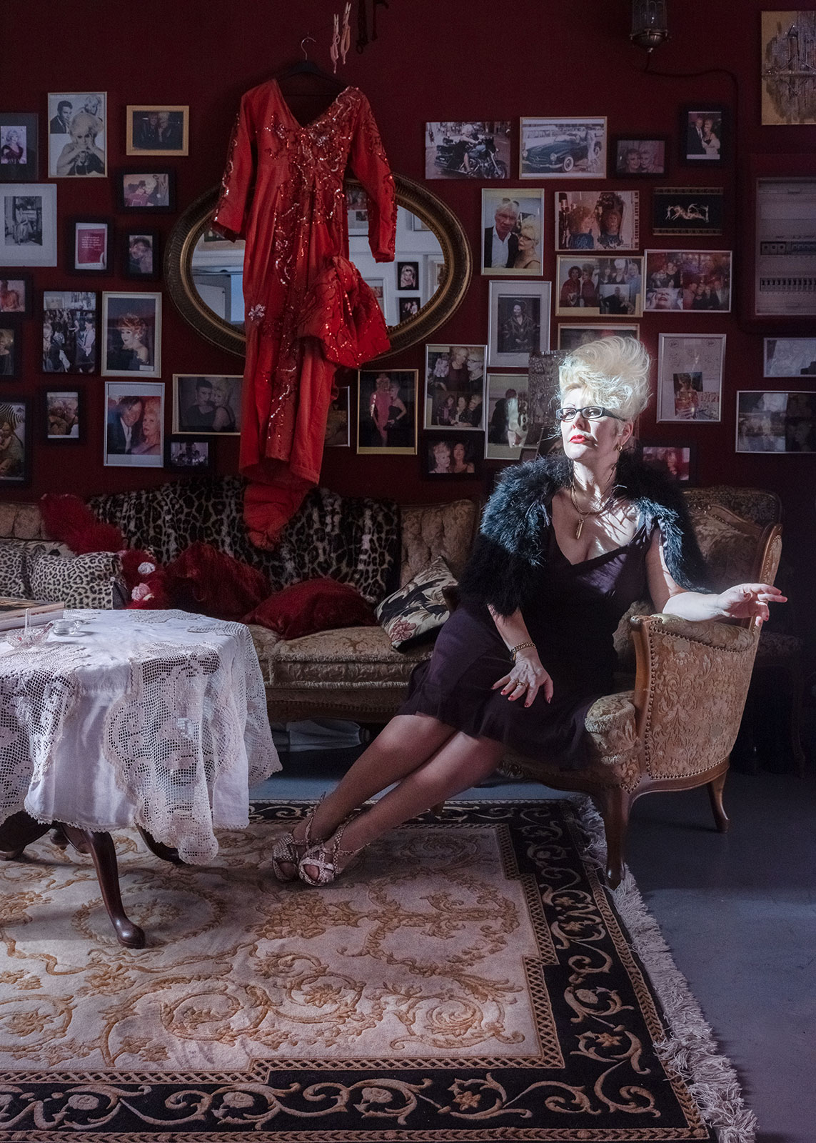 Bild aus der künstlerischen Arbeit In Frankfufurter Gesellschaft von Anna Pekala