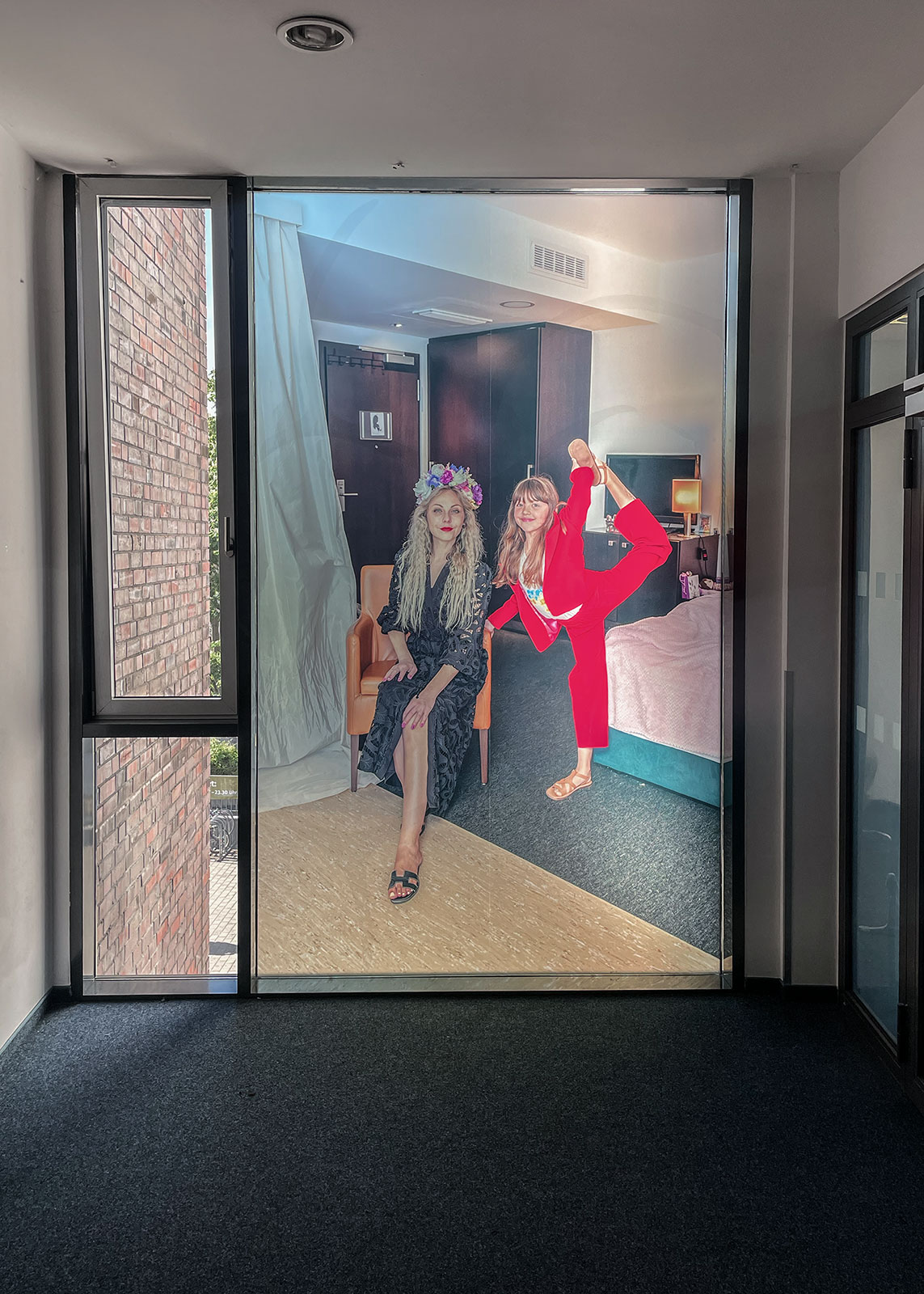 Bild aus der künstlerischen Arbeit In Frankfufurter Gesellschaft von Anna Pekala