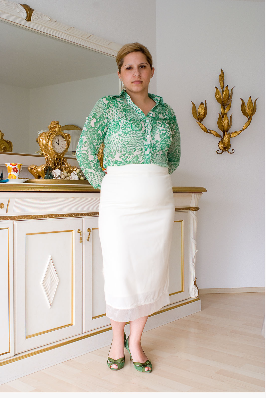 Künstlerischen Porträt Anna Pekala