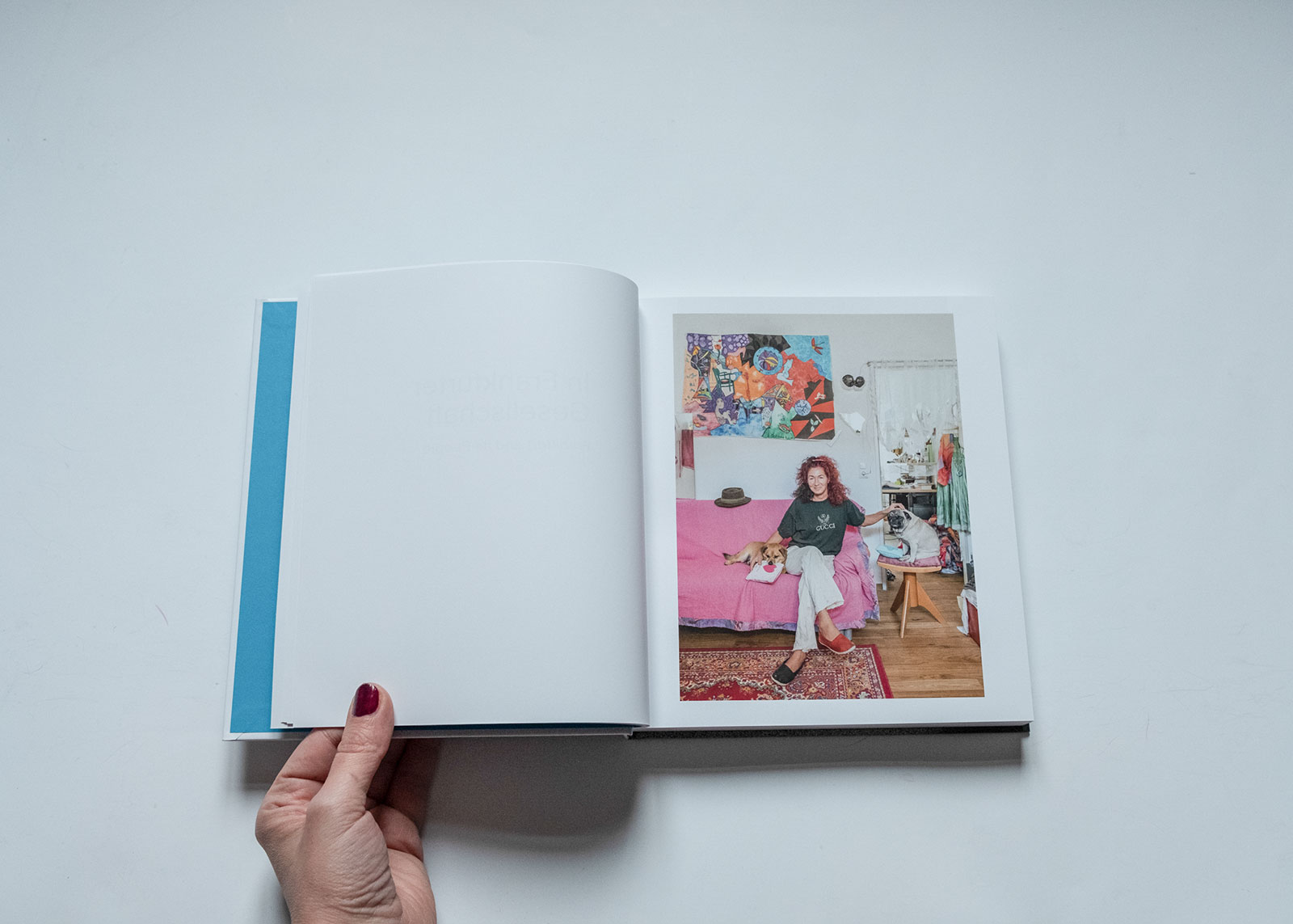 Bild aus der künstlerischen Arbeit In Frankfufurter Gesellschaft von Anna Pekala